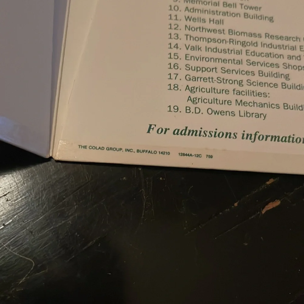 Vintage Northwest Missouri State University folder